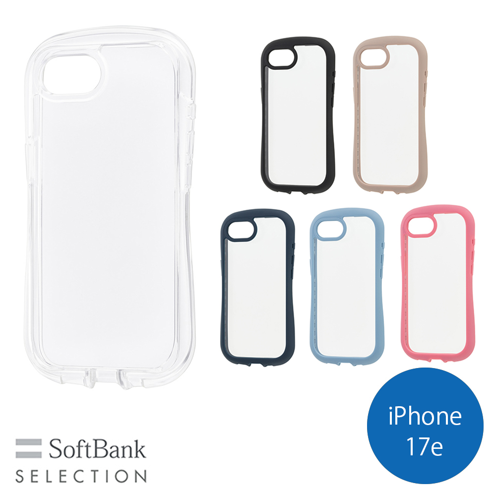 SoftBank SELECTION Play in Case for iPhone 17e / iPhone 16e �N���A�P�[�X