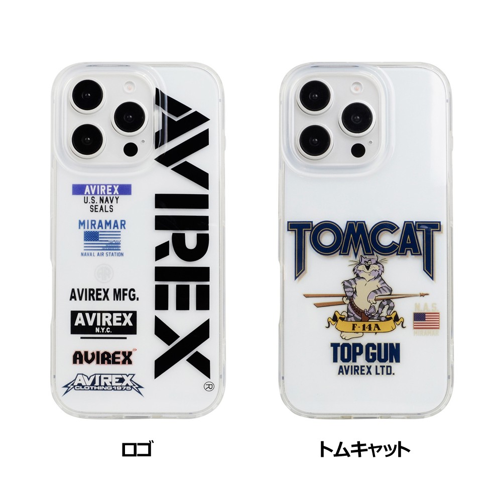 iPhone 16 Pro AVIREX [TPUクリアケース] : ソフトバンク