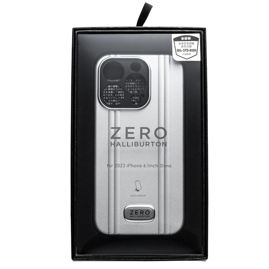iPhone 15 Pro Hybrid Shockproof Case ZERO HALLIBURTON ゼロハリバートン iPhoneケース｜ymobileselection｜06