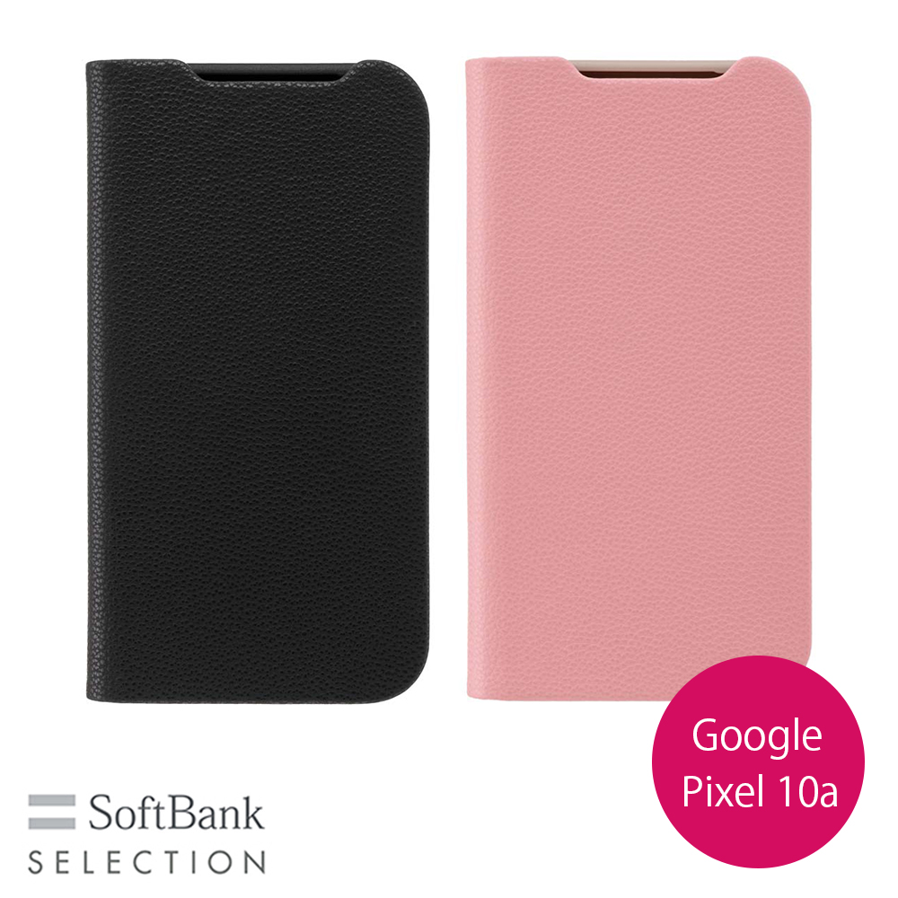 SoftBank SELECTION Stand Flip for Google Pixel 10a �u���b�N �s���N