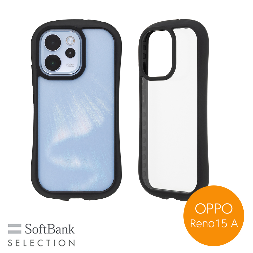 SoftBank SELECTION Play in Case for OPPO Reno15 A / �u���b�N SB-A116-HYOP/BK