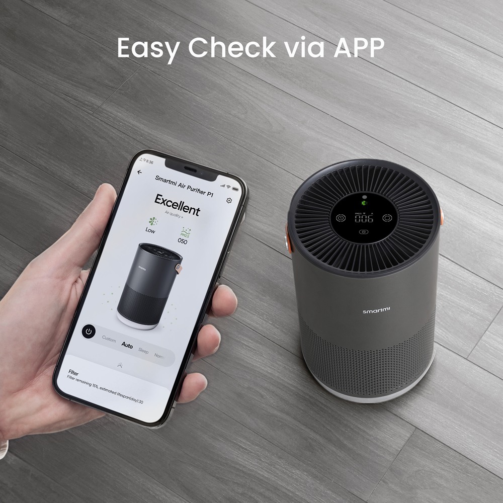 Smartmi スマート空気清浄機P1交換フィルター脱臭強化タイプ