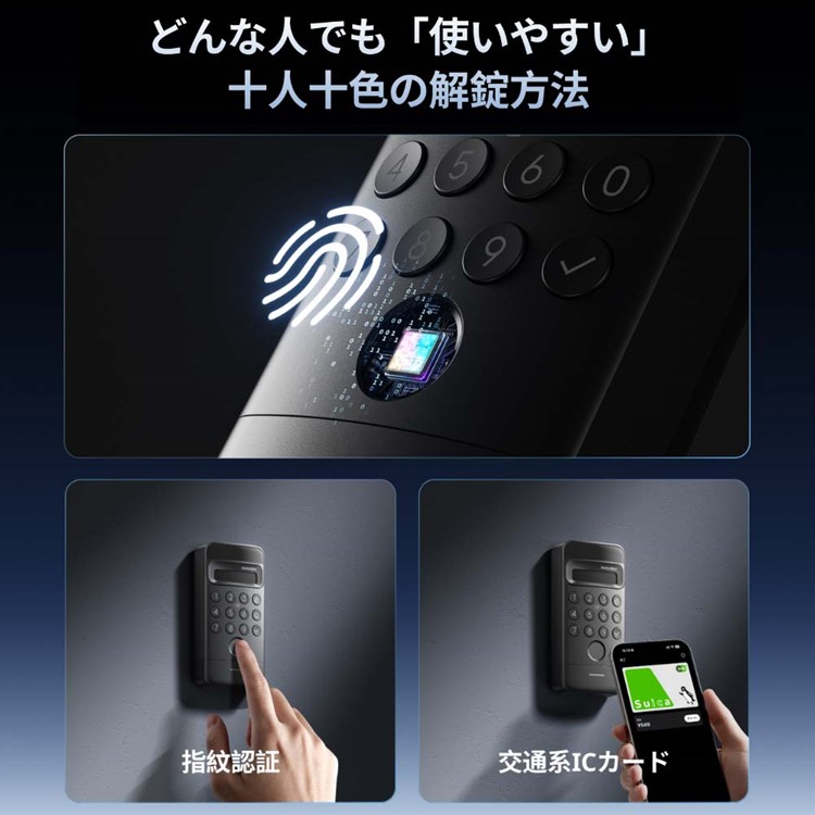 SwitchBot ロックUltra 顔認証パッド SwitchBot ロック Ultra+SwitchBot 顔認証パッド セット