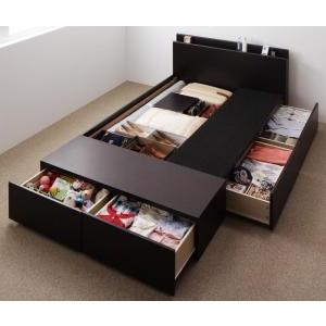 連結ファミリー収納ベッド ベッドフレームのみ Aタイプ セミダブル(65538円)