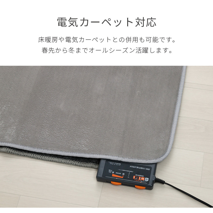 ラグ カーペット 200×300cm 4畳 4帖 大判 大きい 長方形 洗える 抗菌防臭 滑り止め付き 薄手 おしゃれ 無地 床暖房ホットカーペット対応 フランネル ピオニー2_10