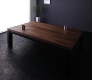 こたつテーブル 単品 2人 3人 4人 5人 5尺長方形(85×150cm) 角型 ローテーブル ロータイプ おしゃれ モダン 木製 天然木ウォールナット材こたつJeromeシリーズ