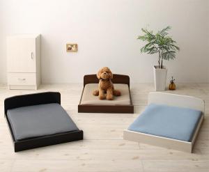 ペット用品 ベッドフレーム マットレス付き 犬用 いぬ イヌ 猫 ねこ ミニチュアサイズ 木製 ペットベッド ベット 日本製 国産 こちらマットレス付きベッド