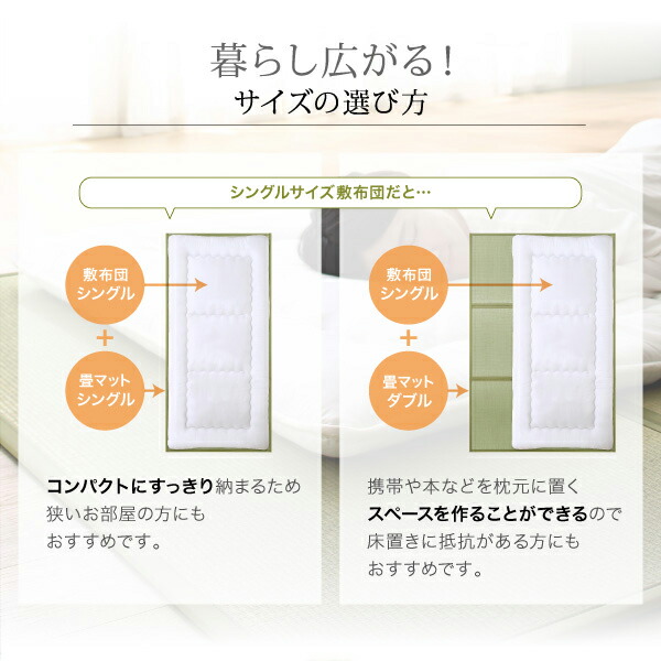 ダブル 敷き布団 三つ折り 畳マット 抗菌 防臭 日本製 国産 夏 い草 折りたたみ 【セミシングルウレタンマットレス】 折り畳み シンプル