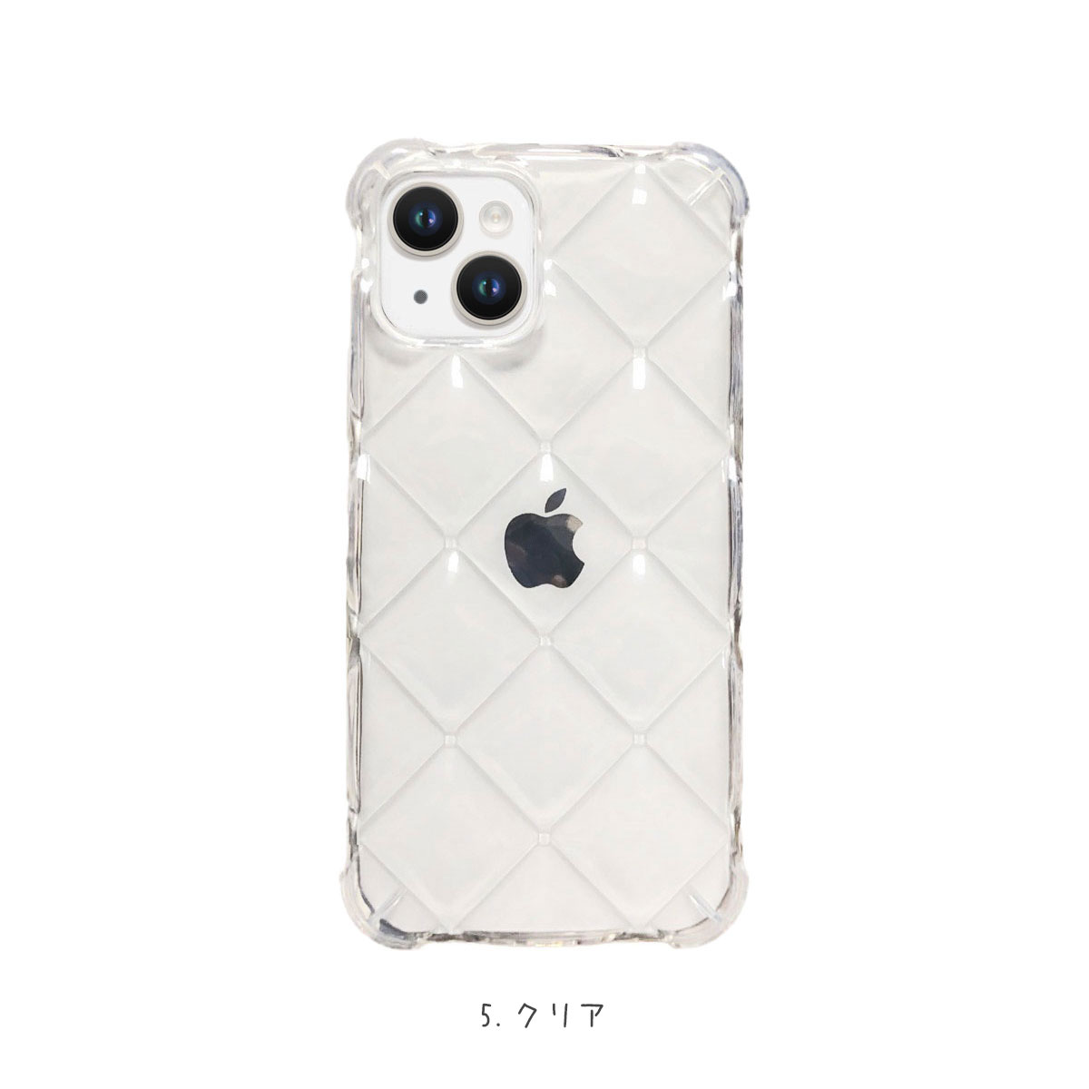 DEMIU キルティング iPhone16ケース エトープ BALLON iPhone16対応 エトープ | DEMIU (Women