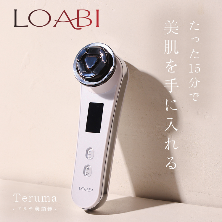 LOABI】 1台7役 美顔器 リフトアップ ems ほうれい線 しわ 目元 たるみ イオン導入 温熱 冷却 冷温 アンチエイジング ニキビ 毛穴ケア  【Teruma テルマ】 : teruma : The Gate公式 ヤフー店 - 通販 - Yahoo!ショッピング