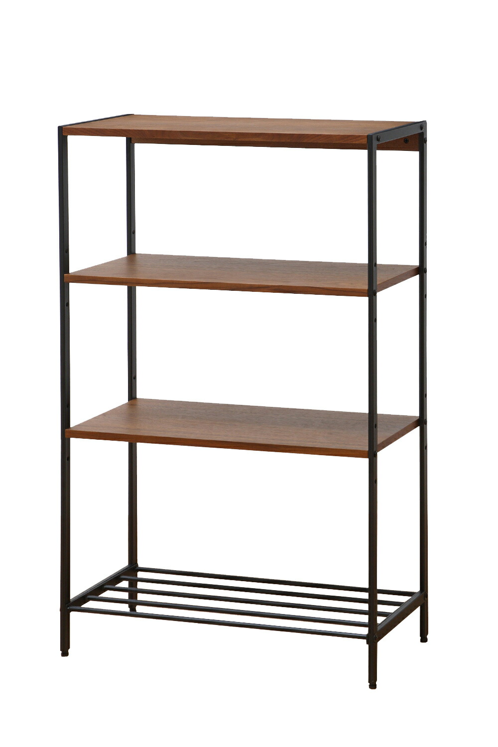 Anthem ブラウン木製オープンシェルフ 4段 アイアン本棚 楽天市場】ワイドラック 4段 アンセム 家具 インダストリアル 棚 収納