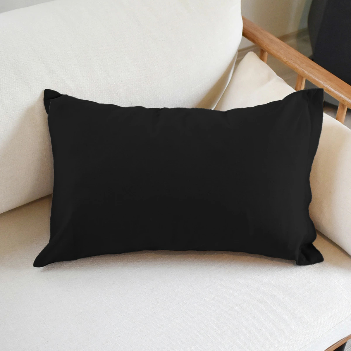 カラーオックス クッションカバー 55×35 long 綿100％の中厚生地で丈夫
