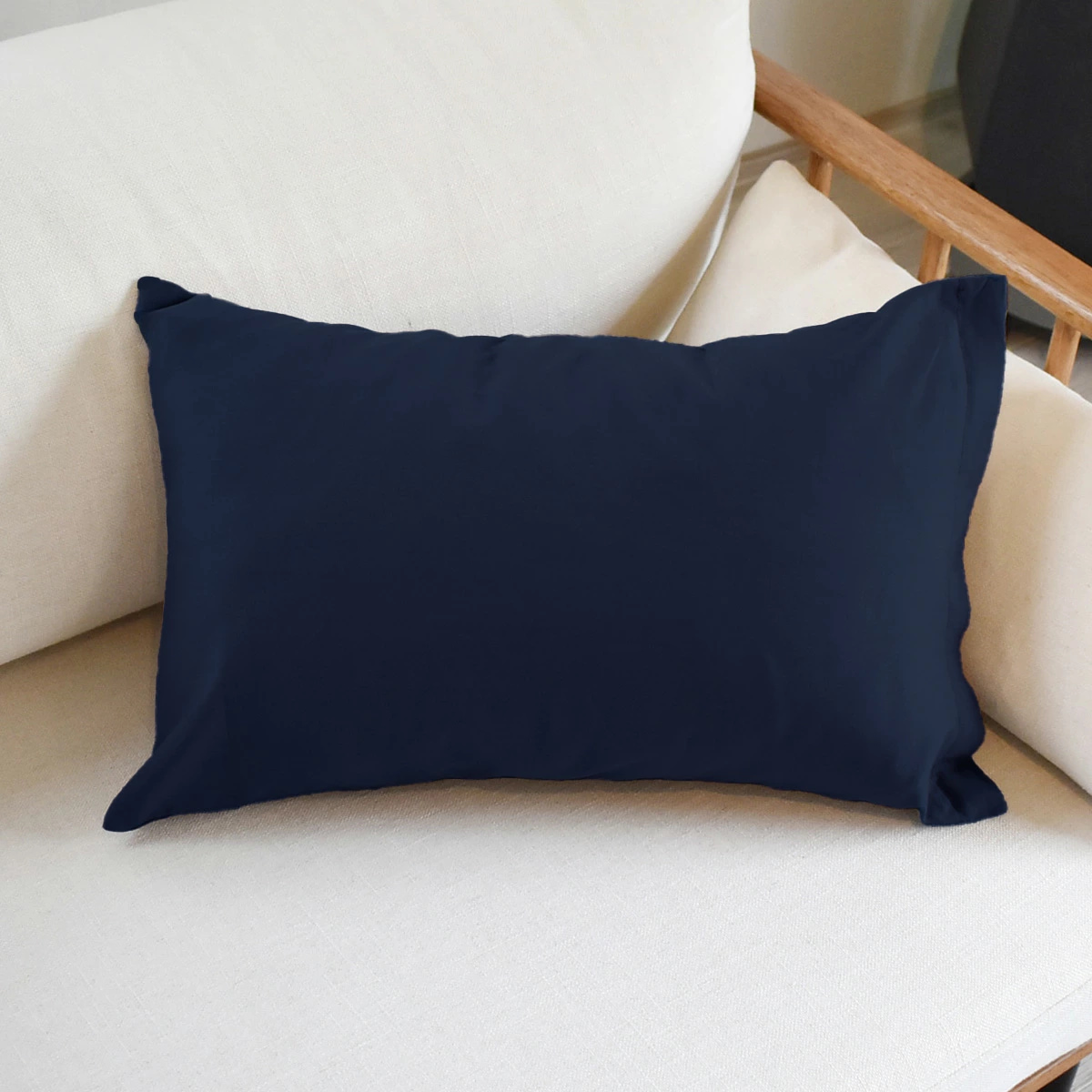カラーオックス クッションカバー 55×35 long 綿100％の中厚生地で丈夫