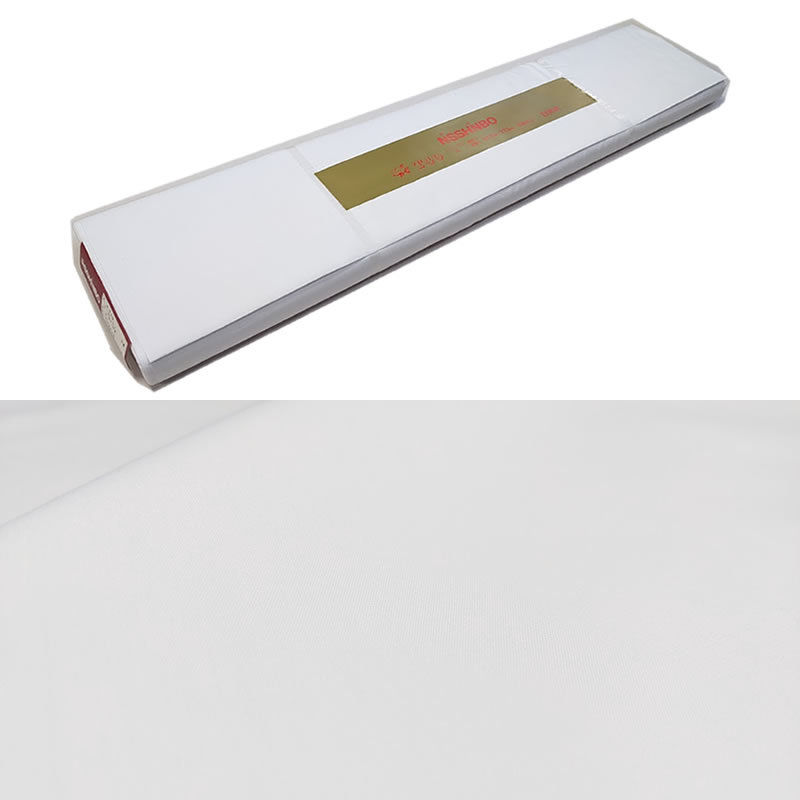 T40 三ッ桃カラーブロード 反物(巻物) 晒 白 1反：巾91.5cm×長さ27.5M乱