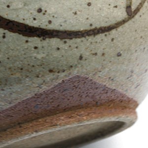 唐津焼：絵唐津千鳥文様どんぶり・中村恵子《丼・麺鉢・17.cm・800ml