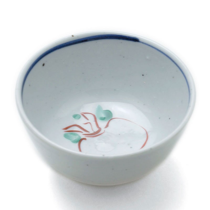 須田菁華　色絵かぶら文汲出　九谷焼　茶碗 九谷焼：色絵かぶら文茶碗・須田菁華《汲出》 : 和食器の愉しみ 工芸店