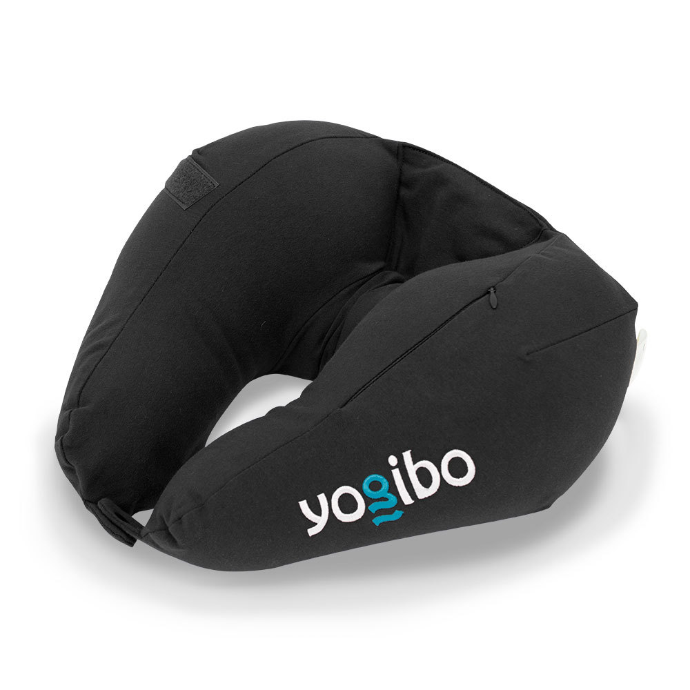 【6/23限定ポイント10倍】 アイマスク付きで飛行機や休憩中の仮眠に便利なベストセラー「Yogibo Neck Pillow X Logo（ヨギボー ネックピロー エックスロゴ）」｜yogibo-store｜02