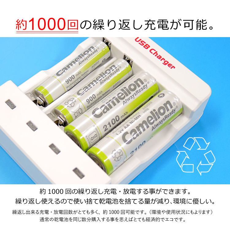 超歓迎された エコルーバ ニッケル水素充電池 単3 4本 BT-JUTG31 4P Typ.2000mAh 1.2V swsj.org