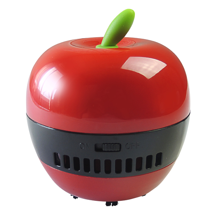 宅配便発送 卓上クリーナー（FU101) リンゴ型 消しゴムのカスやほこりもしっかり吸い取りお掃除します！｜yoijimuhakuba｜07