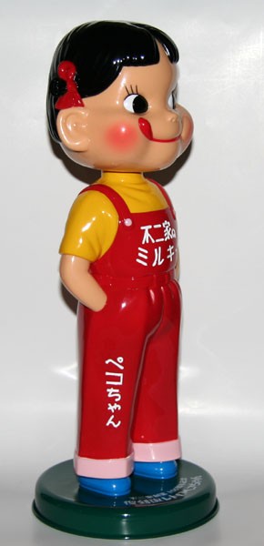 不二家創業100周年記念 復刻版レトロペコちゃん 不二家 100周年記念 復刻版レトロペコちゃん緑台 抽選プレゼント