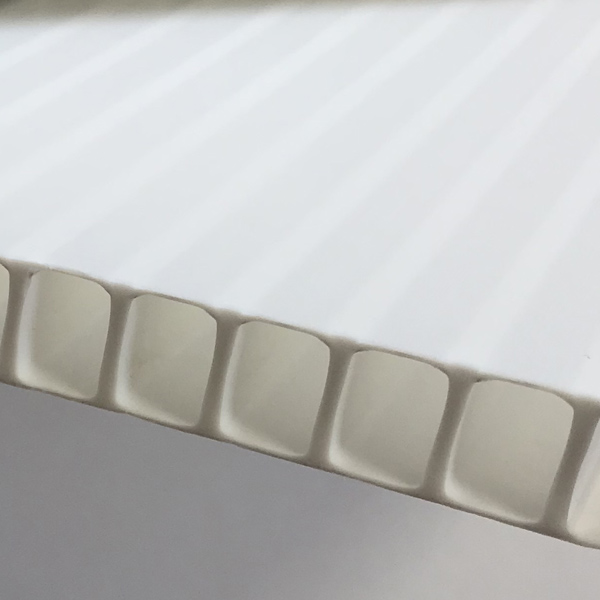 単品配送 養生ボード 白 床 プラスチック 厚手 プラダン ホワイト グレー 12mm スミパネル 10枚 WN12450