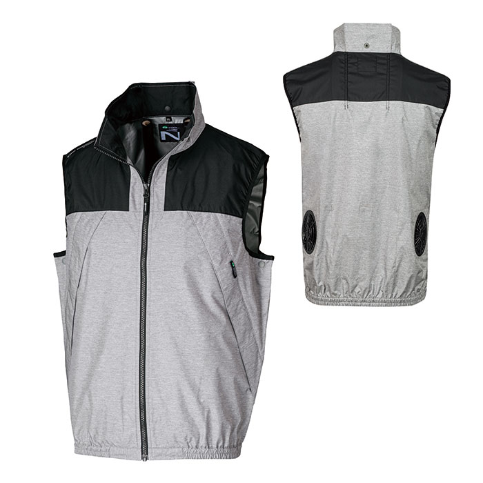 NSP(DIY) 空調服 ベストのみ 単品 NC-1121 Nクールウェア ファンなし
