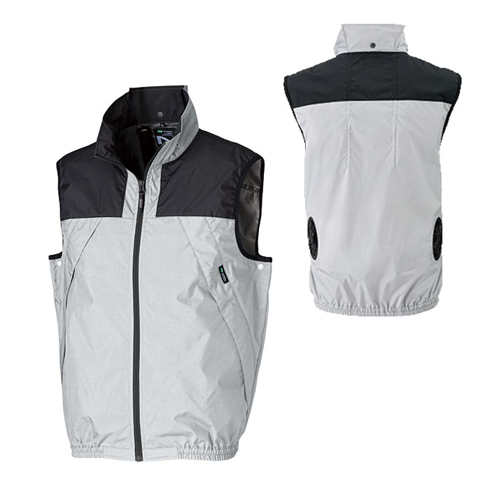 NSP 空調服 ベストのみ 単品 NC-1121 Nクールウェア ファンなし : 養生