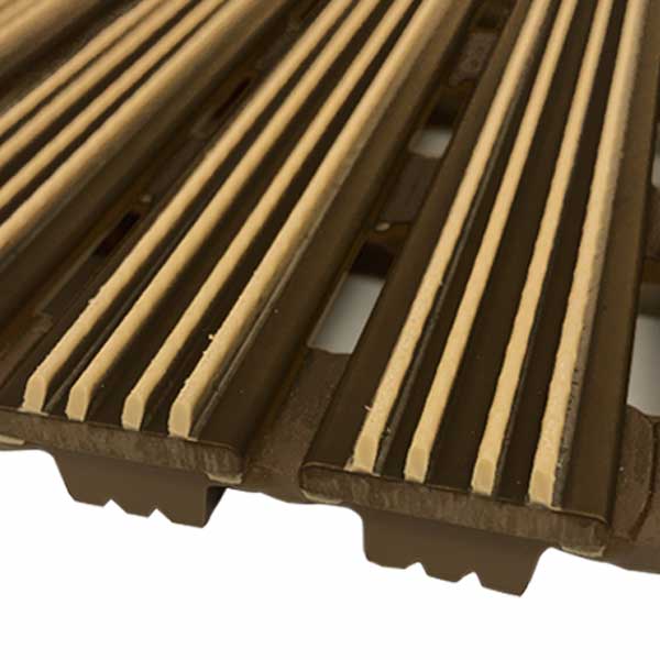 みずわ工業 サワーロール 厚さ 17mm サイズ 60cm×3m 1本  熱さを感じにくく爽やかな足ざわり メンテナンスにすぐれ安全で快適なスノコ_2