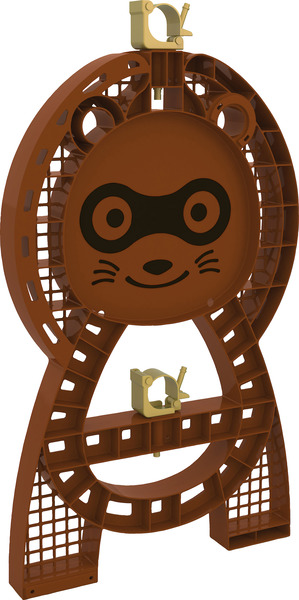 セーフティースタンド（10個） 動物キャラクター単管バリケード |  | 04