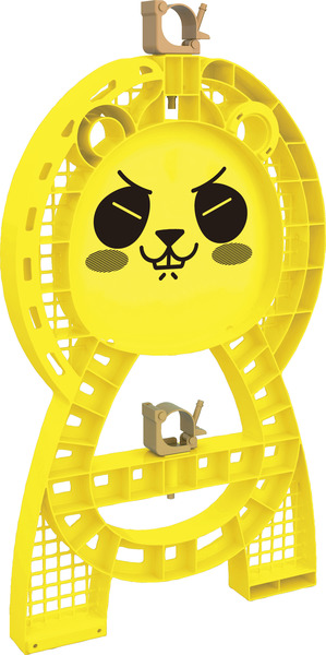 セーフティースタンド（10個） 動物キャラクター単管バリケード |  | 07