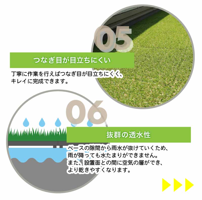 メモリーターフ リアル人工芝 FIFA公認 人工芝 芝丈あり