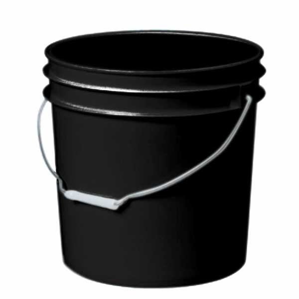 樹脂製ペール缶 業務用大ロット ダイテナー16LS 白/黒 40個 耐薬品性HDPE |  | 02