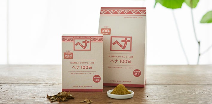 ナイアード ヘナ100％ 赤茶系 400g（100g×4袋入） 白髪染め :4524989000838:よかいち - 通販 - Yahoo!ショッピング