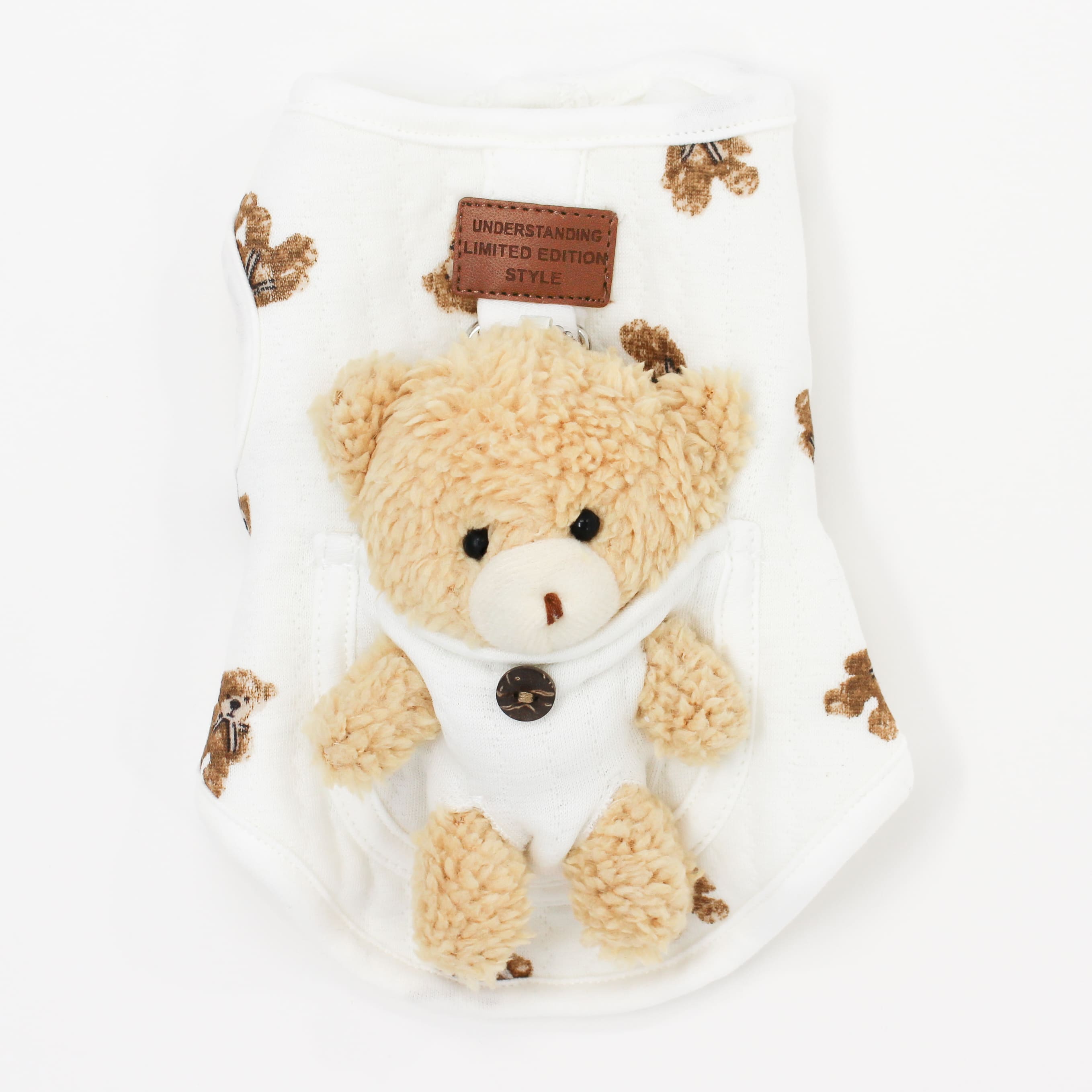 ペット　服　２枚セット　犬　Lサイズ　ダックス　もふもふ　くまさん　韓国風　27 SALE 服2枚セット 犬 Lサイズ ダックス もふもふくまさん韓国風