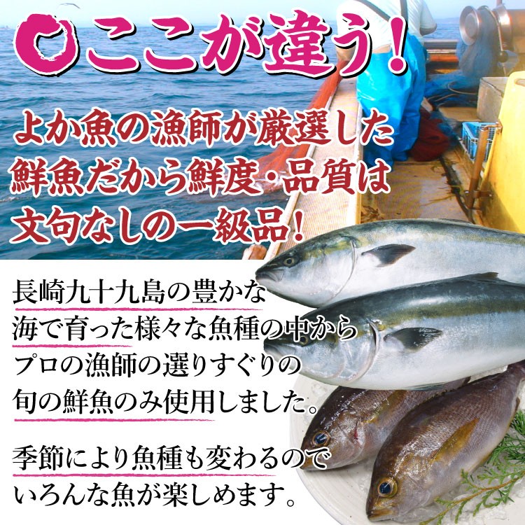 長崎 よか魚 海仙漬 クエ 鯛 ブリ 鮮魚 活かし真鯛 特製ダレ 漬け ヅケ ギフト 贈り物 母の日 父の日