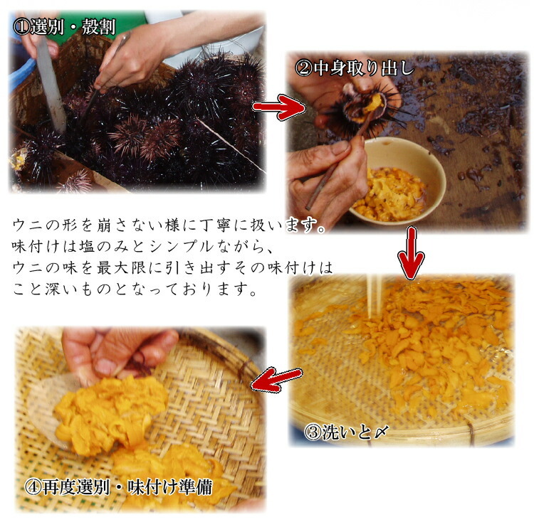 ウニ うに 塩うに