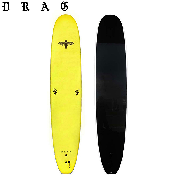 DRAG SURFBOARD THE COFFIN 10 0 ROADトレインS.FIN サーフボード【北海道・沖縄・離島以外送料無料】 :drug23007:THE USA SURF