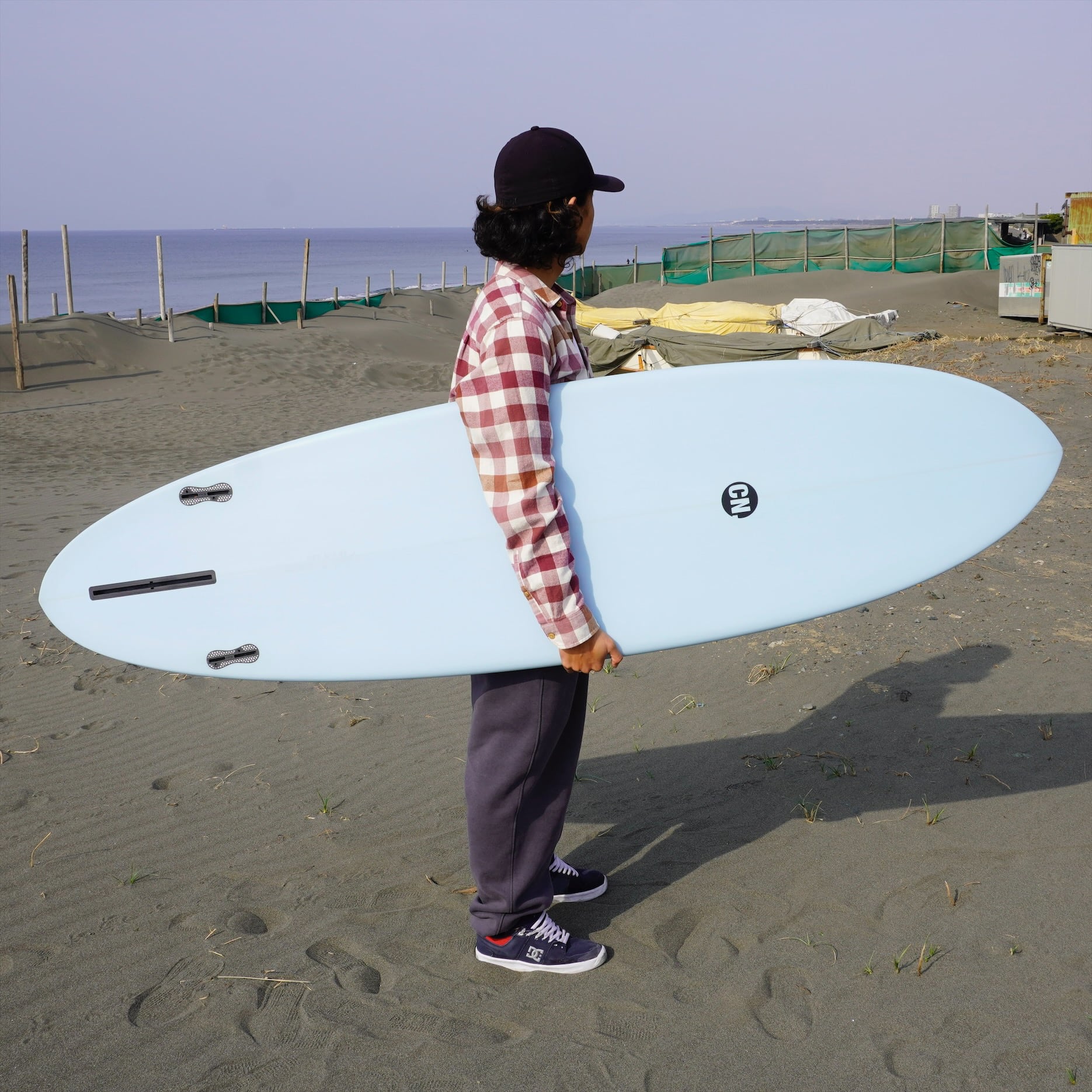 CEANO SURFBOARDS MID 6’8” サーフボード ミッドレングス LIGHT STEEL BLUE SAND FINISH :ceano24002:THE USA SURF