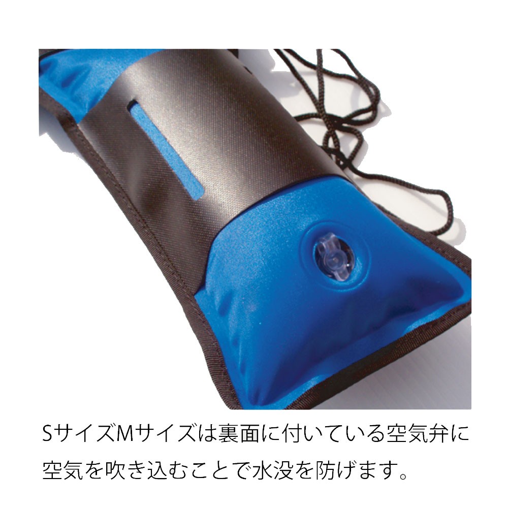DESTINATION デスティネーション Waterproof Pouch（ウォータープルーフポーチ）Mサイズ WHITE｜yoko-nori｜02