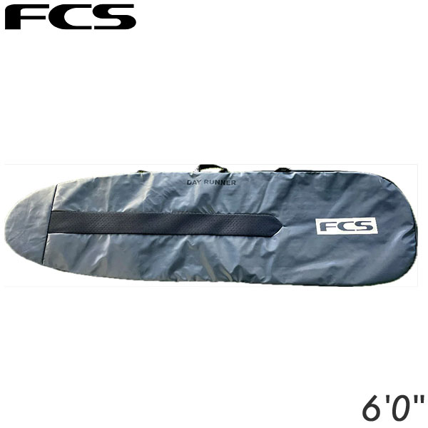 FCS ボードケース ハードケース Day Fun Board 6 0 Black/Warm Grey 【BDY 060 FB BWG】 :fcs24063:THE USA SURF