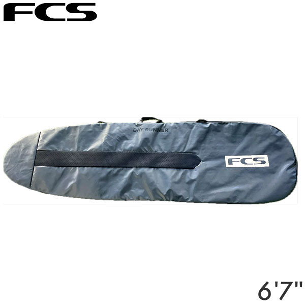 FCS ボードケース ハードケース Day Fun Board 6 7 Black/Warm Grey 【BDY 067 FB BWG】 :fcs24065:THE USA SURF