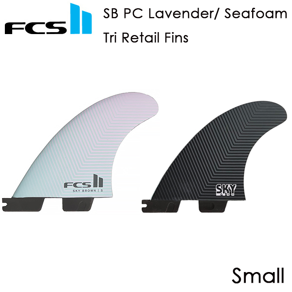 FCS II エフシーエスツー フィン SB PC Small Lavender/ Seafoam Tri Retail Fins :fcs2sb:THE USA SURF