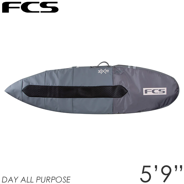 FCS エフシーエス ボードケース Day All Purpose 5 9 Steel Grey/Warm Grey :fcsdayall59:THE USA SURF