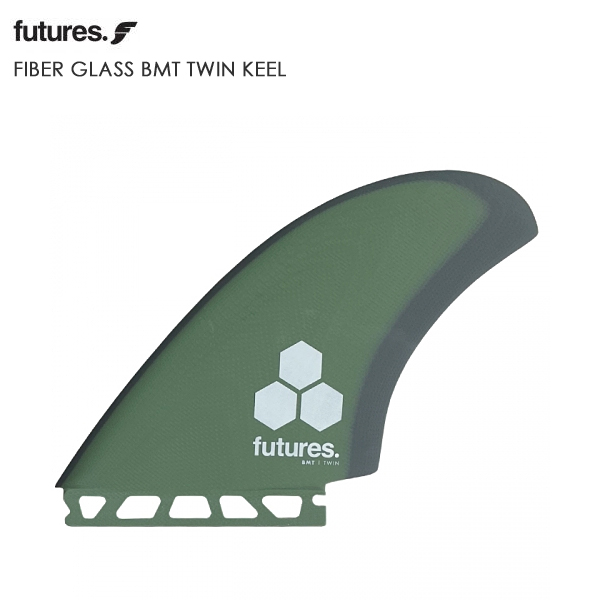 FUTURE FIN フューチャー フィン Futures FIBER GLASS BMT TWIN KEEL サーフィン ショートボード