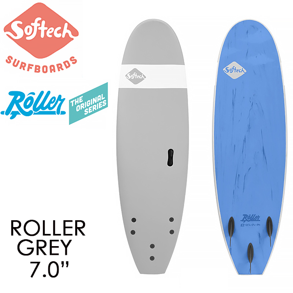 SOFTECH ソフテック サーフボード 7-0 ROLLER GRAY nicolasandasp.com