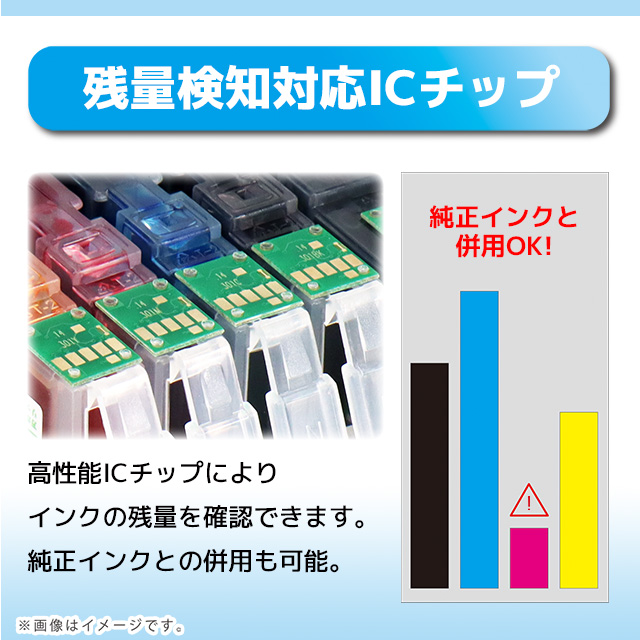 ITH-6CL（イチョウ）エプソン プリンターインク ith6cl 6色セット イチョウ インクカートリッジ互換 ITH-BK EP-710A EP-711A EP-810A EP-811A EP-709A｜yokohama-toner｜09
