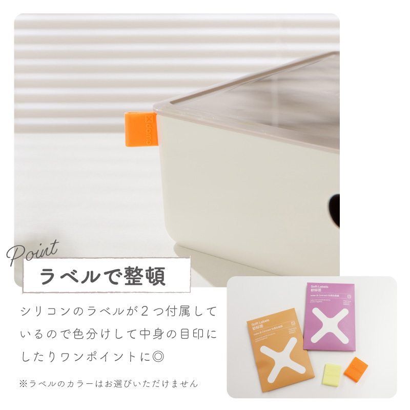 引き出し収納ボックス  約 幅31.7×奥行21.2×高さ9.4（cm） 収納ボックス オフィス収納 文具収納 事務用品 XDOMO deli｜yokohama-toner｜07