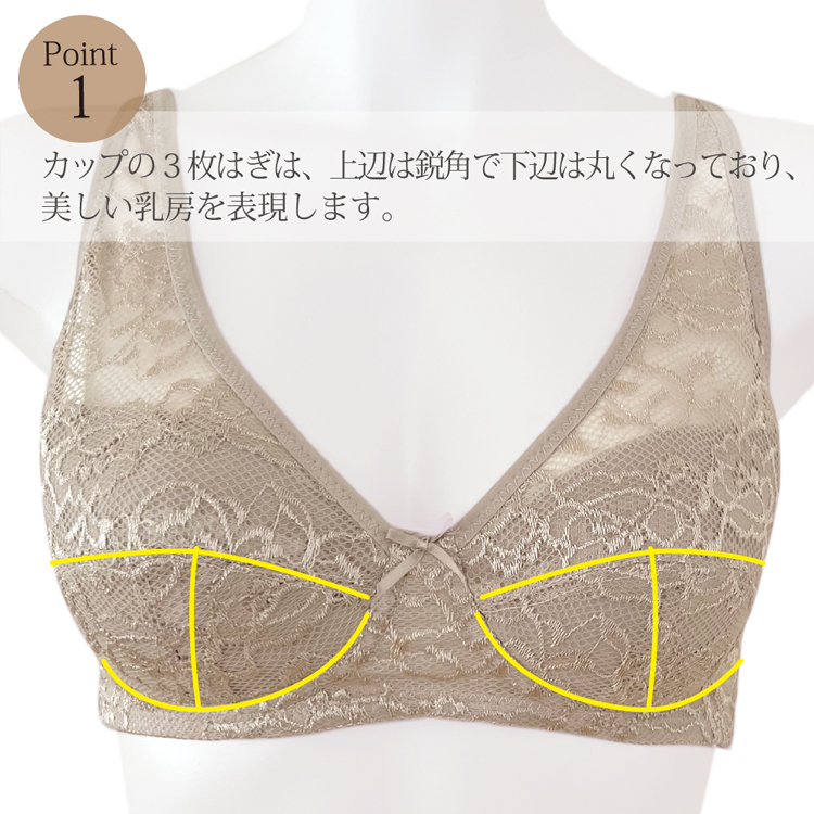 乳がん ブラジャー A・B・Ｃ カップ 乳がん用 ポケット手縫い 後加工付き ノンワイヤーブラジャー 術前後 乳ガン 乳癌 術後 ブラ 全摘 再建  温存 anne1276 : anne1276 : 乳がん下着の専門店アン ヤフー店 - 通販 - Yahoo!ショッピング