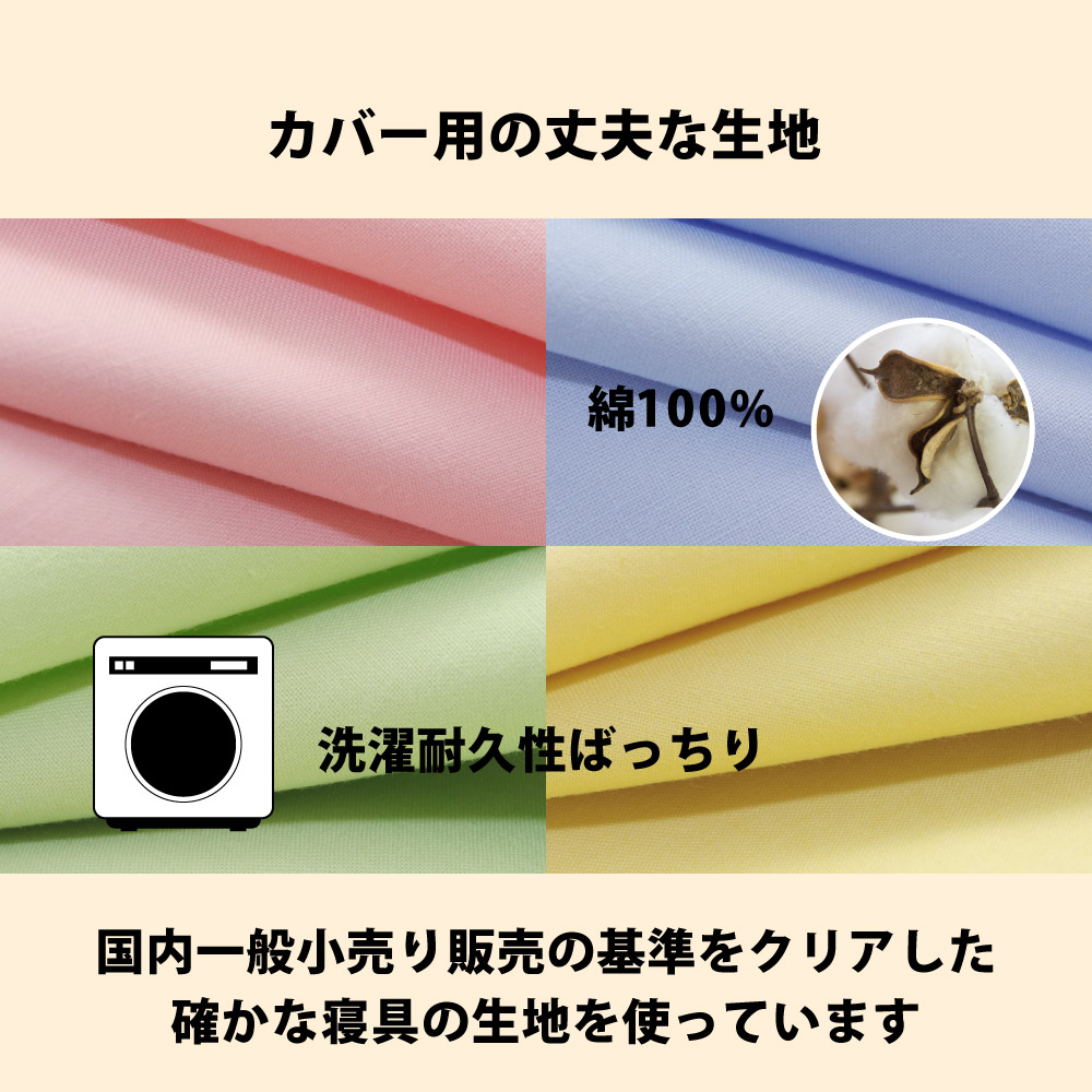 綿100%のカバー用の丈夫な生地で作ったランチョンマット