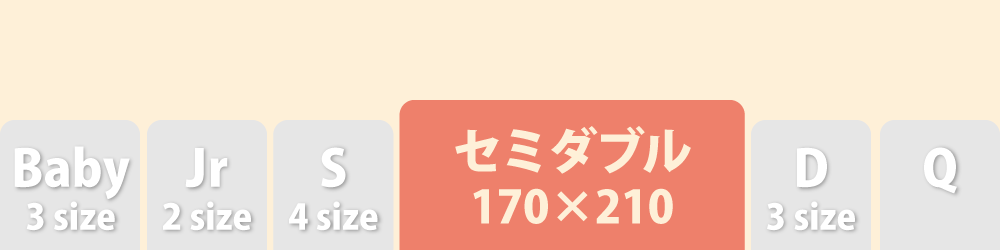 掛け布団カバー170×210